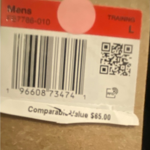 Nike Men’s Dri Fit Yoga Training Unlined Shots Pockets New Black Large - Picture 8 of 12